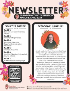 March & April Newsletter